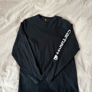 Carhartt Men's Navy Long Sleeve Tee